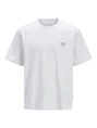 Jack&Jones - T-shirt korte mouw - Wit - Jcoconcrete Globe Tee Ss Crew - 12273284