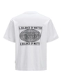 Jack&Jones - T-shirt korte mouw - Wit - Jcoconcrete Globe Tee Ss Crew - 12273284