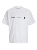 Jack&Jones - T-shirt korte mouw - Wit - Jcoinfinity Placement Tee Ss C - 12279155