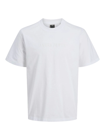 Jack&Jones - T-shirt korte mouw - Wit - Jcorecharge Mold Tee Ss Crew N - 12273070