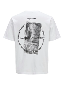 Jack&Jones - T-shirt korte mouw - Wit - Jcotarmac Collage Back Tee Ss - 12273251