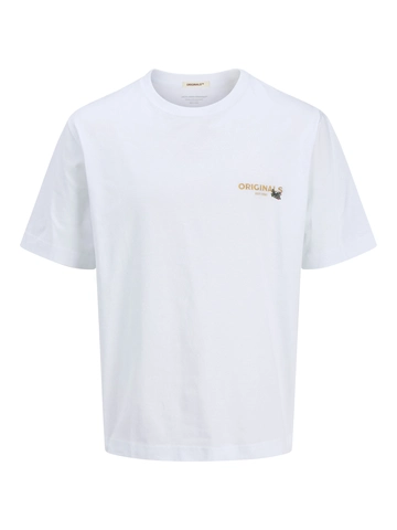 Jack&Jones - T-shirt korte mouw - Wit - Joracapulco Retro Element Back - 12277562
