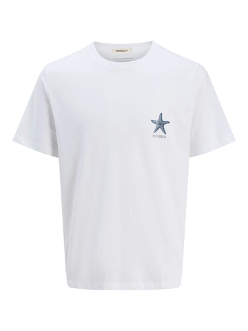 Jack&Jones - T-shirt korte mouw - Wit - Jorcanggu Illu Tee Ss Crew Nec - 12277228