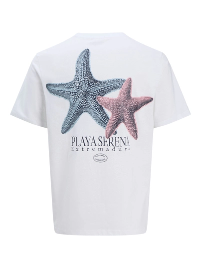 Jack&Jones - T-shirt korte mouw - Wit - Jorcanggu Illu Tee Ss Crew Nec - 12277228