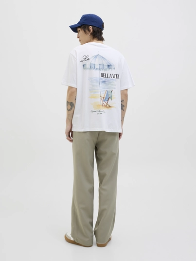 Jack&Jones - T-shirt korte mouw - Wit - Jorhydra Cutout Tee Ss Crew Ne - 12277582