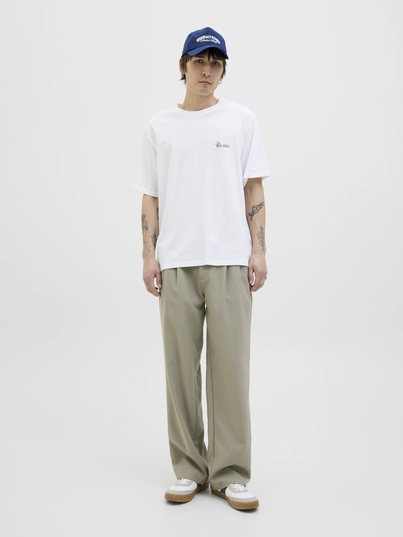 Jack&Jones - T-shirt korte mouw - Wit - Jorhydra Cutout Tee Ss Crew Ne - 12277582