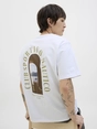 Jack&Jones - T-shirt korte mouw - Wit - Jorhydra Photo Tee Ss Crew Nec - 12276825