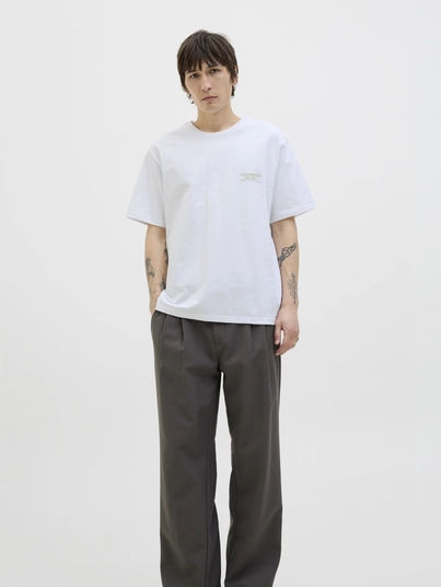 Jack&Jones - T-shirt korte mouw - Wit - Jorhydra Photo Tee Ss Crew Nec - 12276825