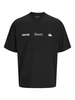 Jack&Jones - T-shirt korte mouw - Zwart - Jcoinfinity Placement Tee Ss C - 12279155