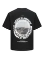 Jack&Jones - T-shirt korte mouw - Zwart - Jcolido Photo Back Tee Ss Crew - 12276632