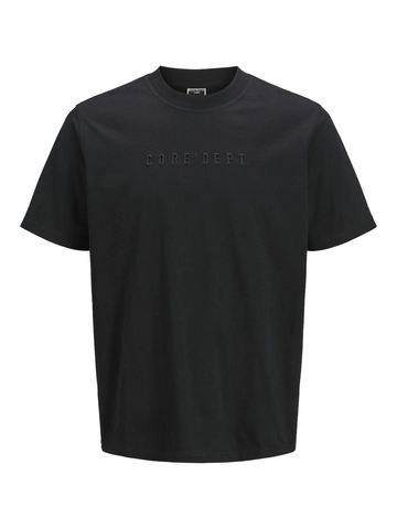Jack&Jones - T-shirt korte mouw - Zwart - Jcorecharge Mold Tee Ss Crew N - 12273070