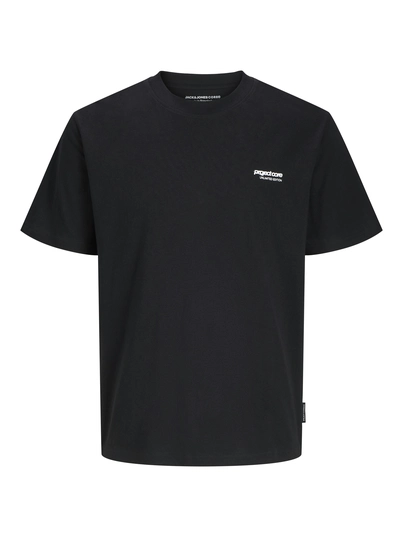 Jack&Jones - T-shirt korte mouw - Zwart - Jcotarmac Collage Back Tee Ss - 12273251