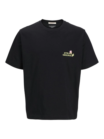 Jack&Jones - T-shirt korte mouw - Zwart - Joracapulco Retro Element Back - 12277562