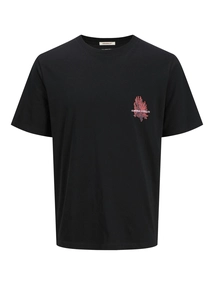 Jack&Jones - T-shirt korte mouw - Zwart - Jorcanggu Illu Tee Ss Crew Nec - 12277228