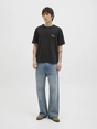 Jack&Jones - T-shirt korte mouw - Zwart - Jorhydra Cutout Tee Ss Crew Ne - 12277582
