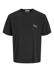 Jack&Jones - T-shirt korte mouw - Zwart - Jorhydra Cutout Tee Ss Crew Ne - 12277582