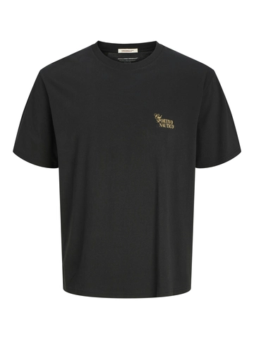 Jack&Jones - T-shirt korte mouw - Zwart - Jorhydra Cutout Tee Ss Crew Ne - 12277582