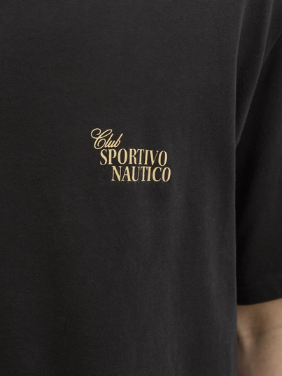 Jack&Jones - T-shirt korte mouw - Zwart - Jorhydra Cutout Tee Ss Crew Ne - 12277582