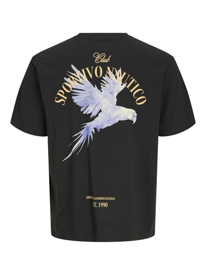 Jack&Jones - T-shirt korte mouw - Zwart - Jorhydra Cutout Tee Ss Crew Ne - 12277582