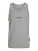 Jack&Jones - Tanktop - Grijs - Jcosago Small Logo Slub Tank T - 12276727