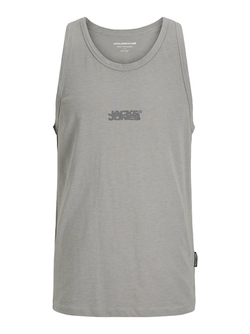 Jack&Jones - Tanktop - Grijs - Jcosago Small Logo Slub Tank T - 12276727