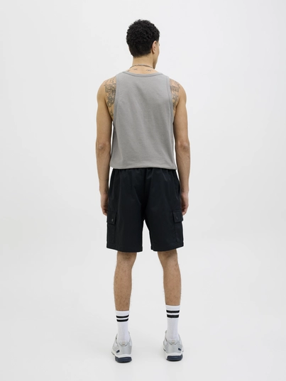 Jack&Jones - Tanktop - Grijs - Jcosago Small Logo Slub Tank T - 12276727