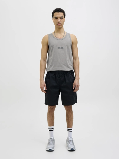 Jack&Jones - Tanktop - Grijs - Jcosago Small Logo Slub Tank T - 12276727