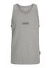 Jack&Jones - Tanktop - Grijs - Jcosago Small Logo Slub Tank T - 12276727
