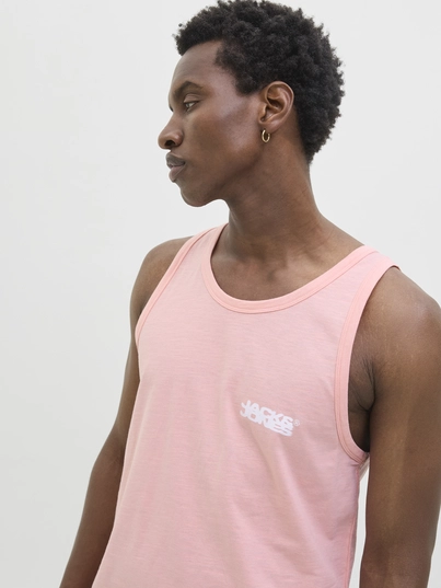 Jack&Jones - Tanktop - Roze - Jcosago Small Logo Slub Tank T - 12276727
