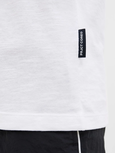 Jack&Jones - Tanktop - Wit - Jcosago Small Logo Slub Tank T - 12276727