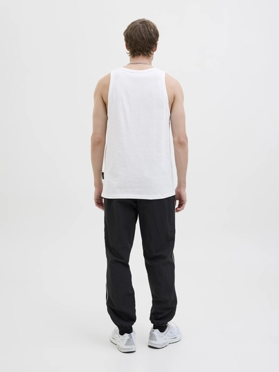 Jack&Jones - Tanktop - Wit - Jcosago Small Logo Slub Tank T - 12276727