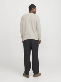 Jack&Jones - Trui met ronde hals - Grijs - Jjesummer Knit Crew Neck Sn - 12269631