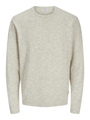 Jack&Jones - Trui met ronde hals - Grijs - Jjesummer Knit Crew Neck Sn - 12269631