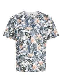 Jjebryan aop tee s/s o-neck sn
