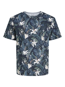 Jjebryan aop tee s/s o-neck sn