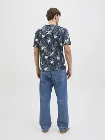 Jjebryan aop tee s/s o-neck sn