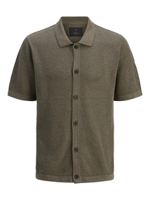 Jprblaarto knit polo ss ln