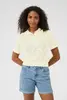 KAFFE - Polo - Ecru - KAabela Knit Polo - 10510063