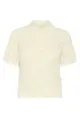 KAFFE - Polo - Ecru - KAabela Knit Polo - 10510063
