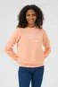 Kaffe - Sweater - Koraal - KAviola Sweatshirt - 10509722