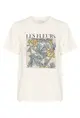 Kaffe - T-shirt korte mouw - Ecru - KAjulie T-Shirt - 10509998