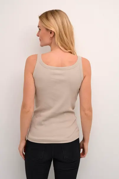 Kaffe - Tanktop - Grijs - KAcarna Tank Top - 10507348