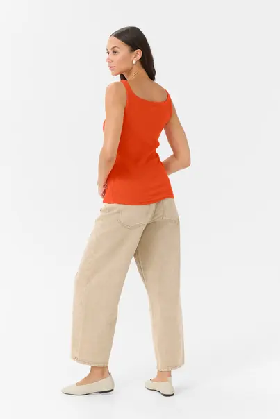 Kaffe - Tanktop - Rood - KAcarna Tank Top - 10507348