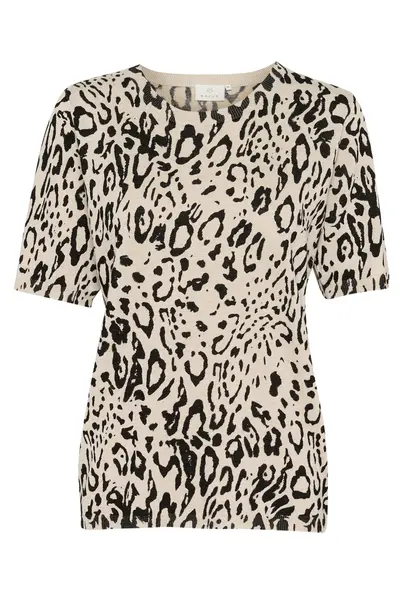 Kaffe - Trui met ronde hals - Grijs - KAliz Pullover - 10509548