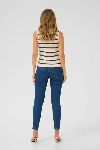 KAFFE - Trui met ronde hals - Wit - KAmorita Knit Top - 10509947