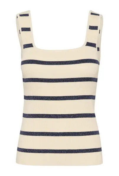 KAFFE - Trui met ronde hals - Wit - KAmorita Knit Top - 10509947