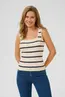 KAFFE - Trui met ronde hals - Wit - KAmorita Knit Top - 10509947