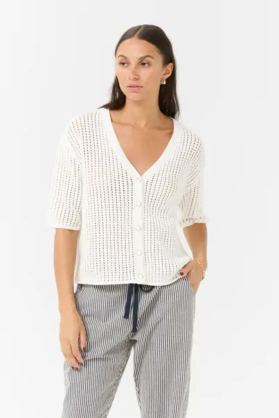 KAFFE - Vest - Ecru - KAsolar Cardigan - 10509986
