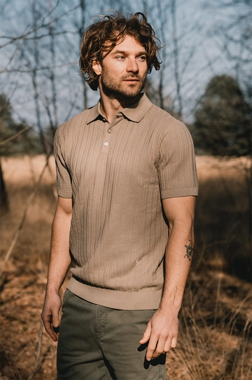 Kultivate - Polo - Bruin - Pl Vertical - 2401080400
