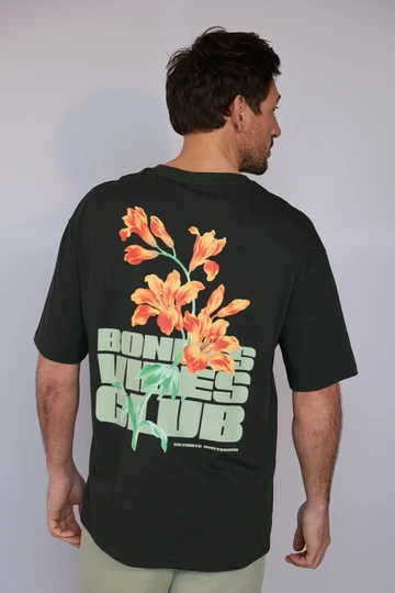 Kultivate - T-shirt korte mouw - Antraciet - Ts Bonnes - 2501020207